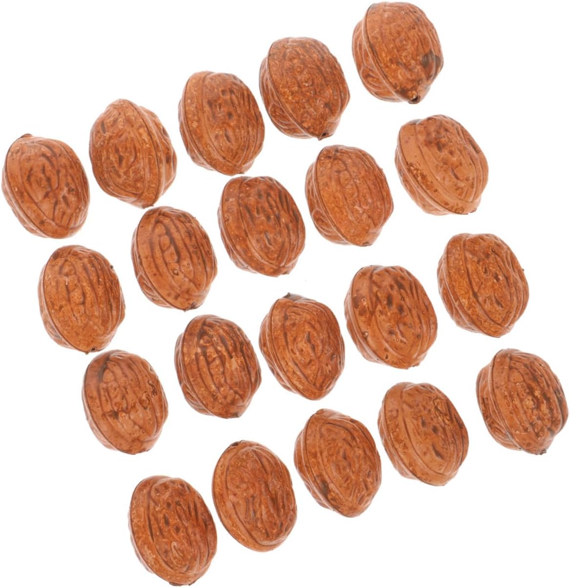 50pcs Artificial Walnut Decorations for Home and Office
