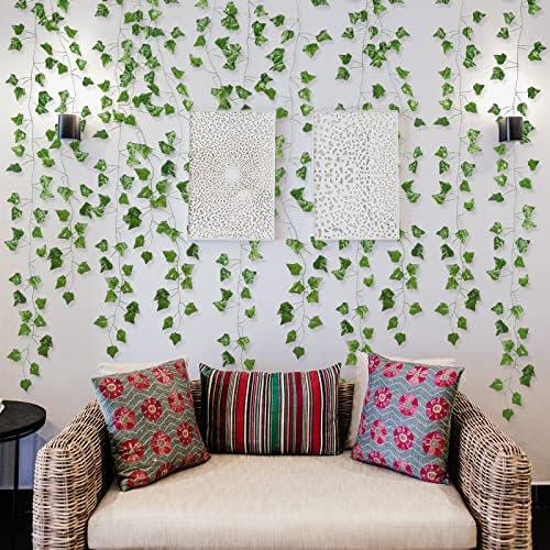 Artkaike Artificial Ivy Vines 168FT 24PCS Decor Garlands