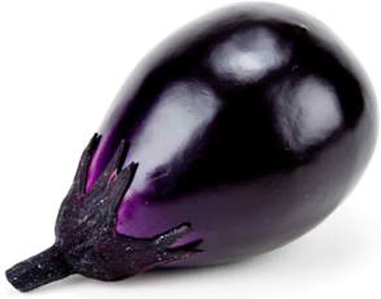 Flora Bunda Purple Eggplant Artificial Vegetable Box of 2