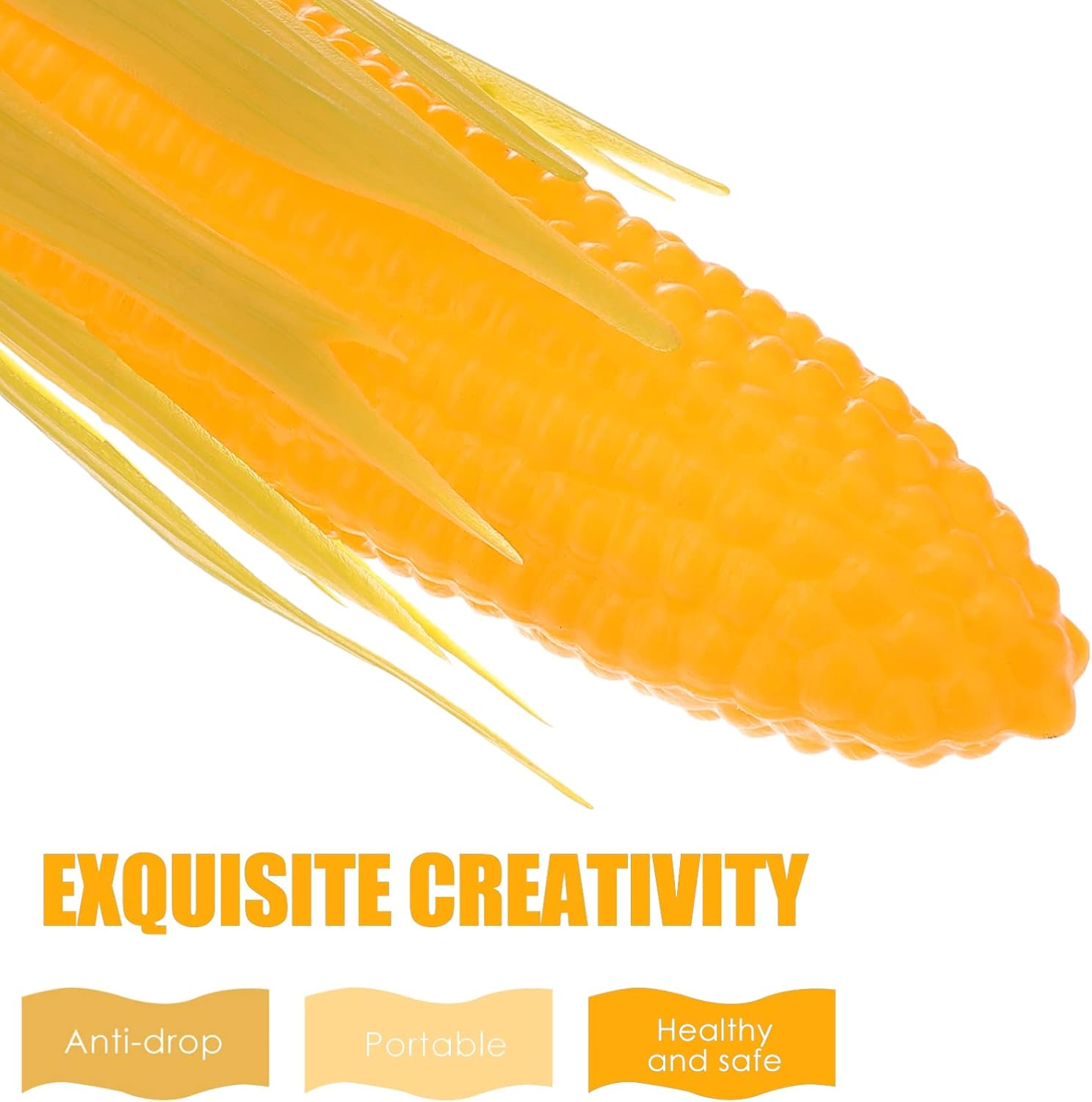 Lifelike Artificial Corn Plants 6pcs Plastic Decorations