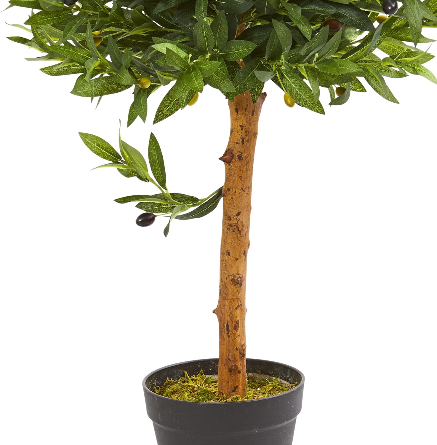 Nearly Natural 34in Olive Topiary Artificial Tree UV Resistant