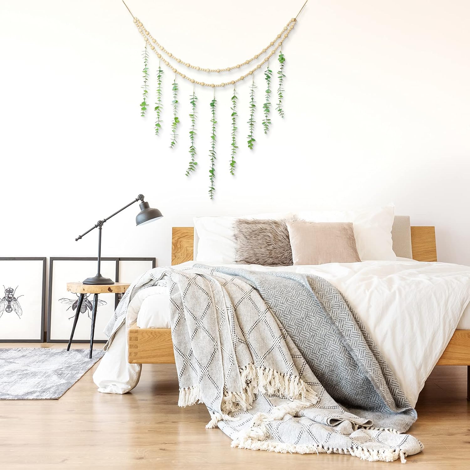 Jetec Hanging Eucalyptus Boho Wall Decor 36x36 Inch