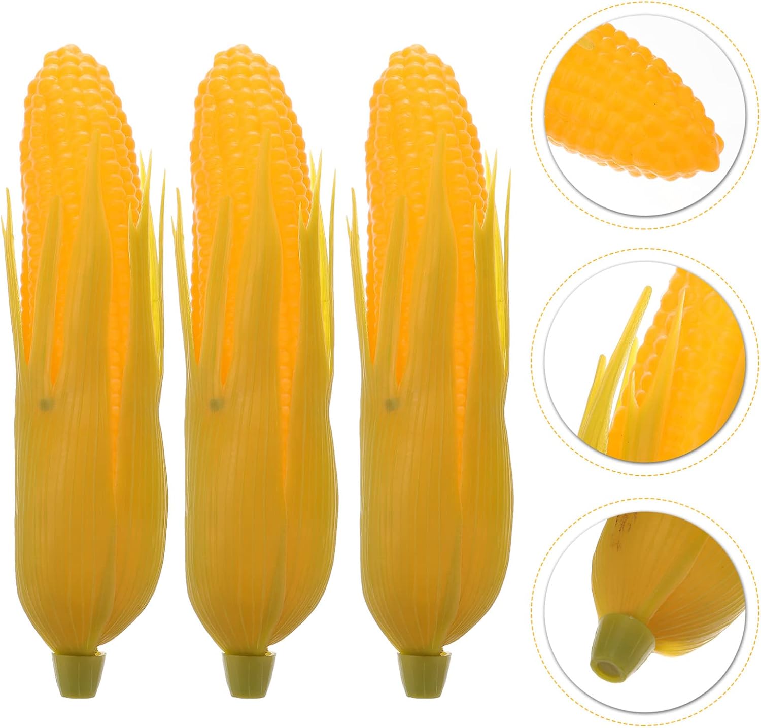 Lifelike Artificial Corn Plants 6pcs Plastic Decorations