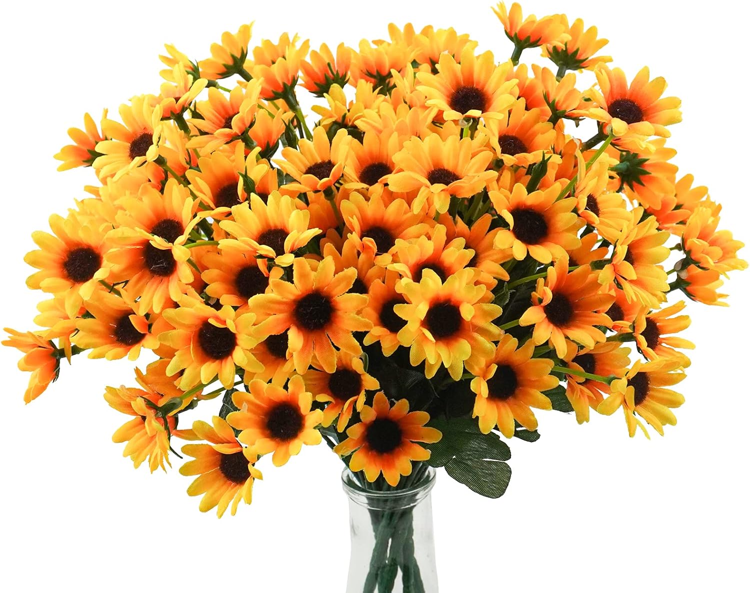 Uieke Artificial Sunflowers and Daisies 6 Bundle Yellow