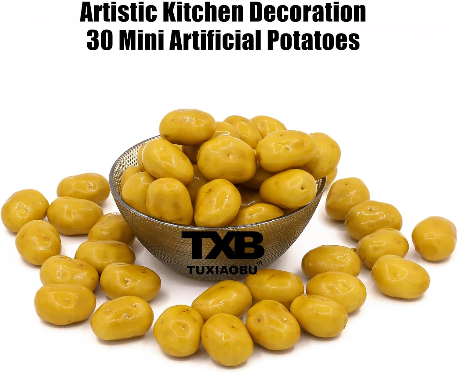 Tuxiaobu Artificial Potatoes 30 Pcs Decoration