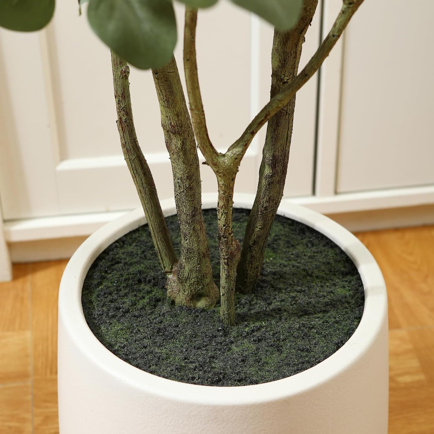 Laiwot 7ft Artificial Eucalyptus Tree with Planter