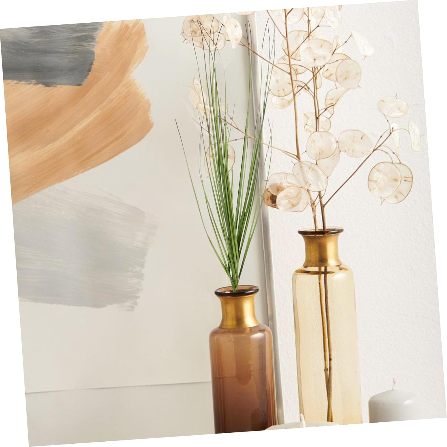 8pcs Artificial Topiaries Faux Plants for Home Office Decor