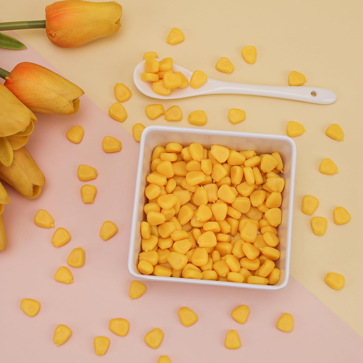 Woration Lifelike Fake Corn Niblet Artificial Decoration 50g
