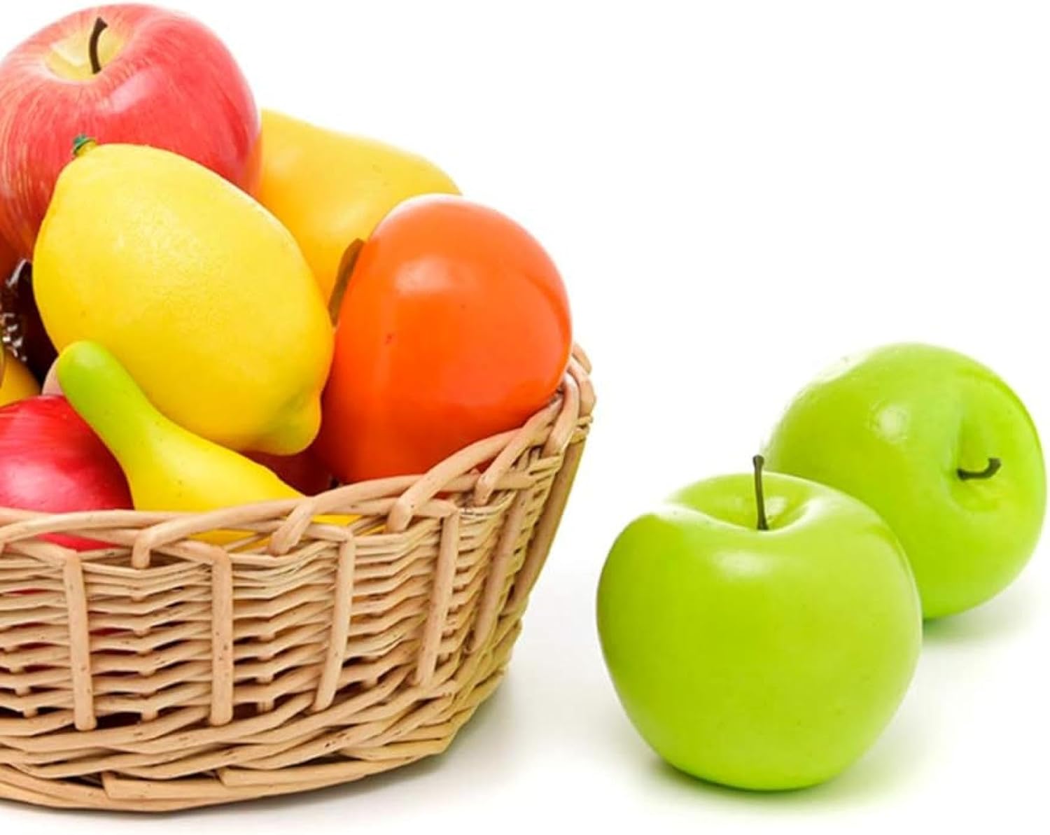 6PCS Decorative Artificial Fruit Vegetables Display for Home School