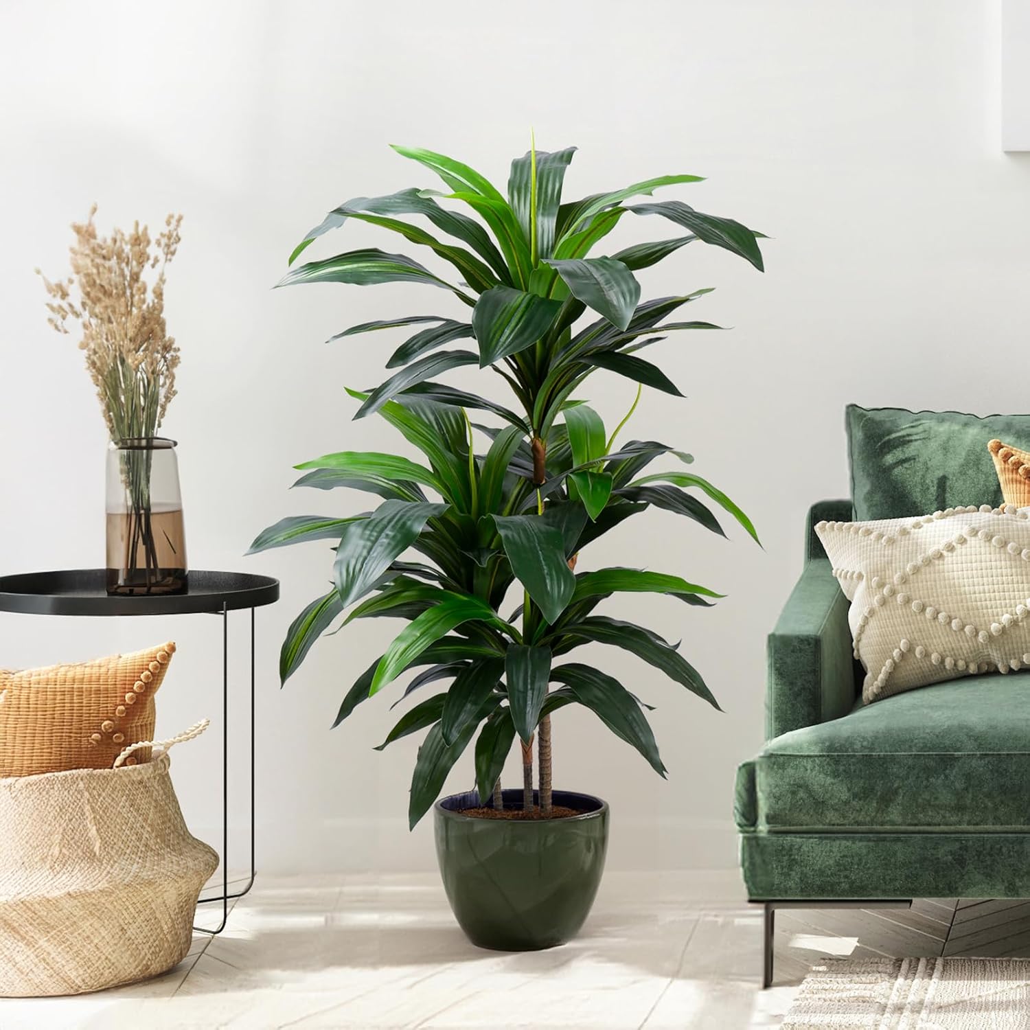 YEPDIN Artificial Dracaena Tree 4FT Indoor Decor