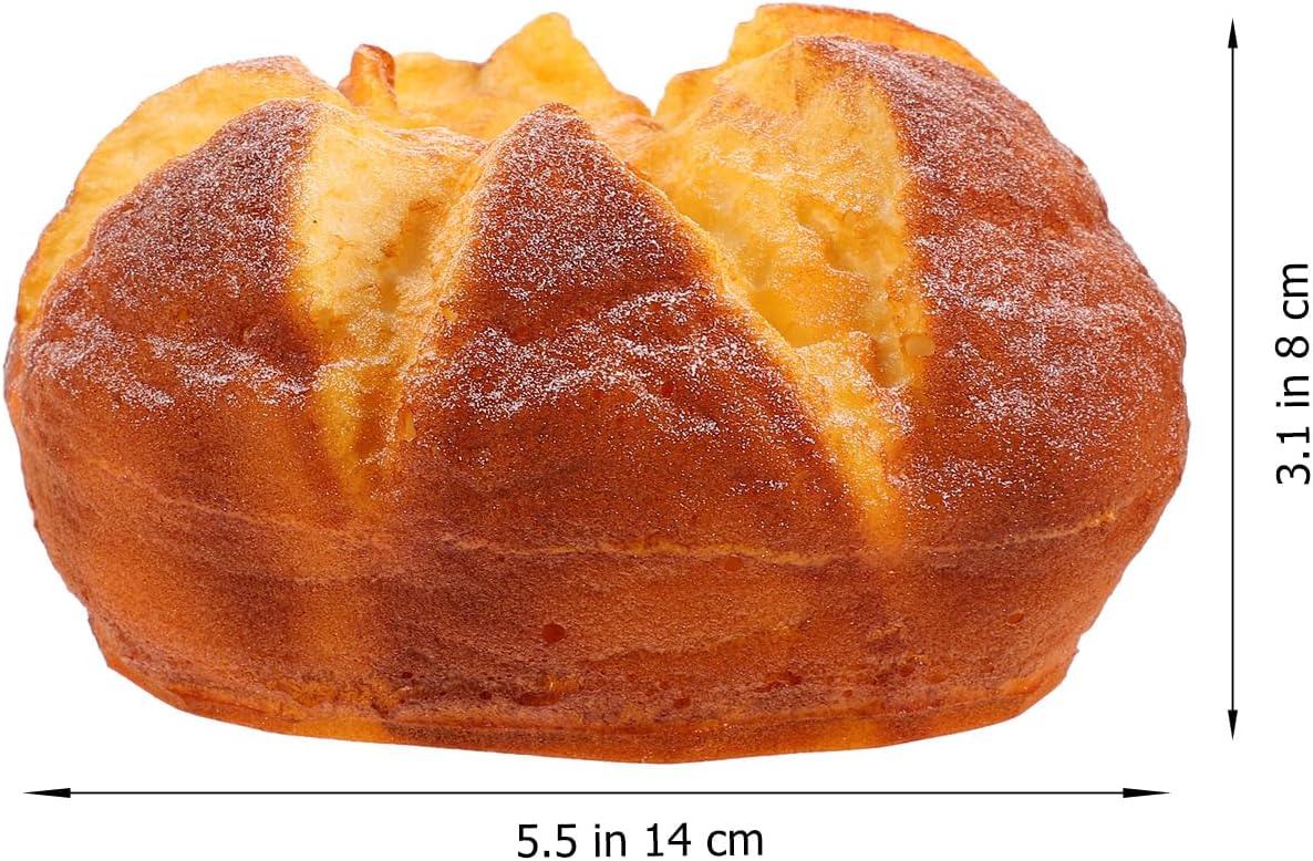 NOLITOY Artificial Bread Decoration 550X314in