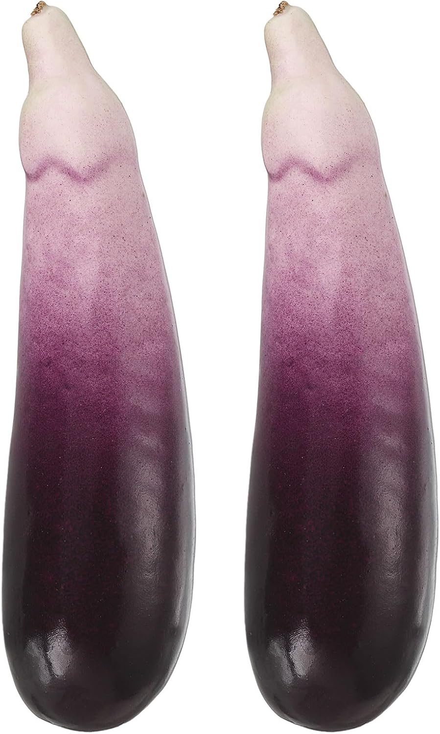 Uxcell 2 Pcs Artificial Eggplant Decorations