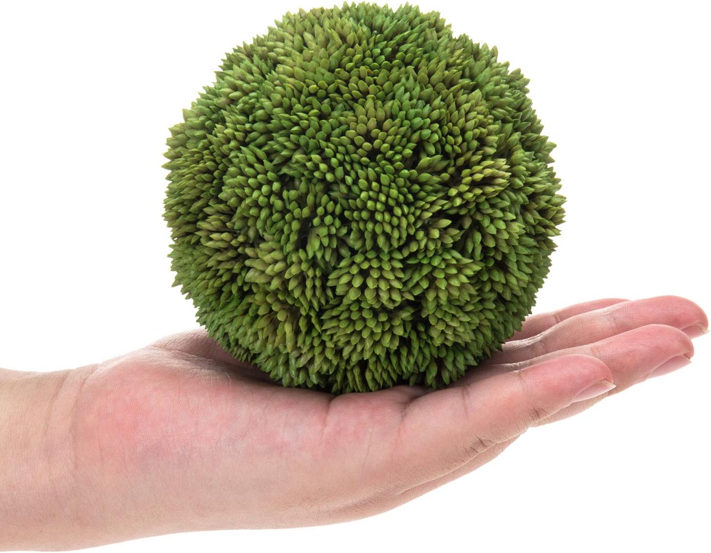 MyGift 4 Inch Artificial Topiary Set of 2