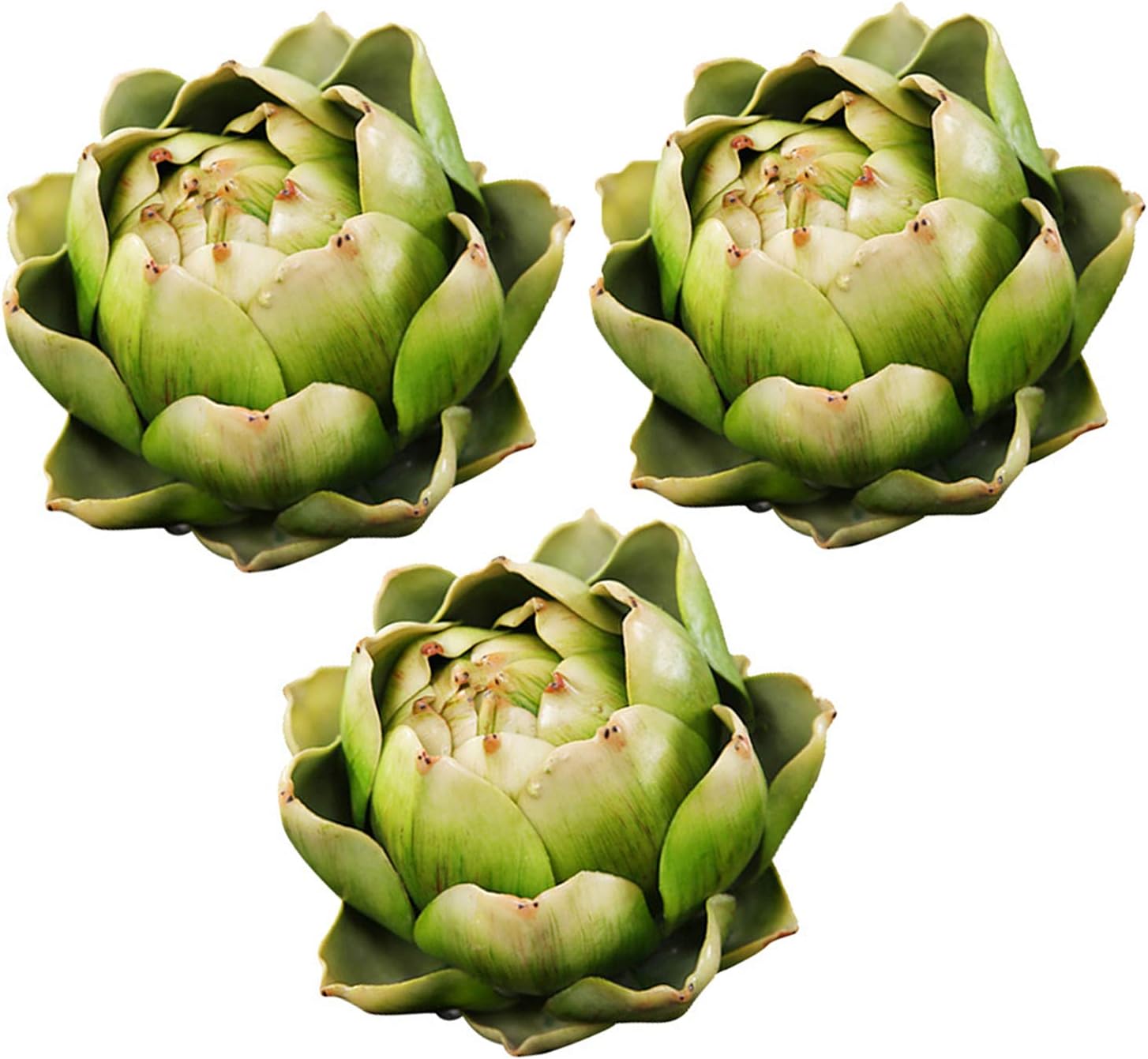 Premium Artificial Artichoke for Home Decor Green Small 3