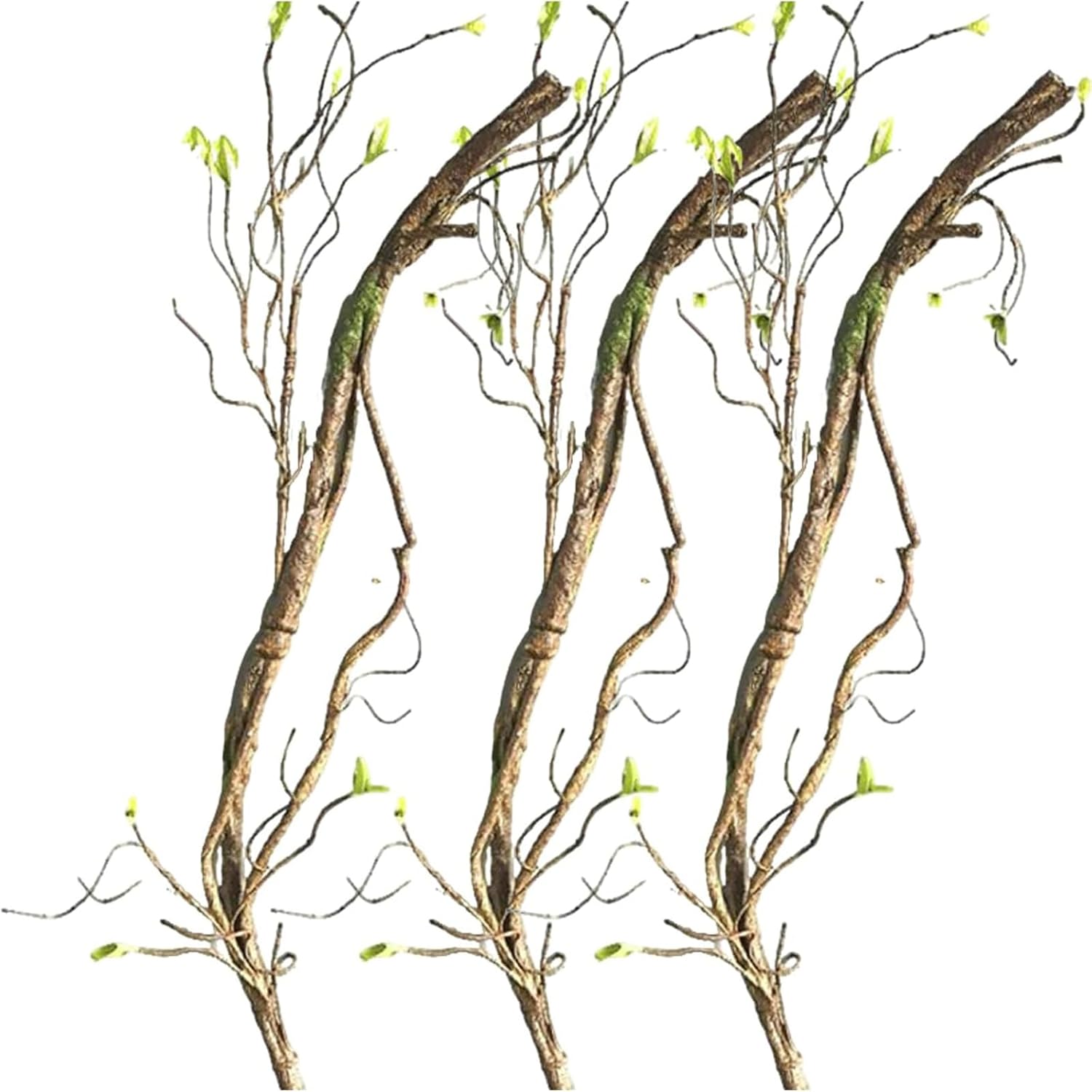 3Pcs Artificial Bendable Tree Branches for Home Decor