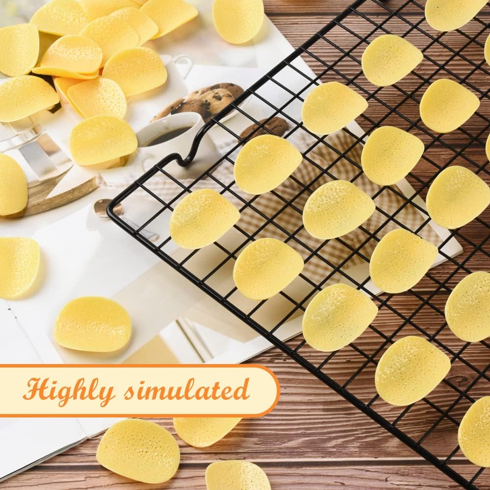 Luckforest Artificial Potato Chips 50Pcs Realistic Food Model