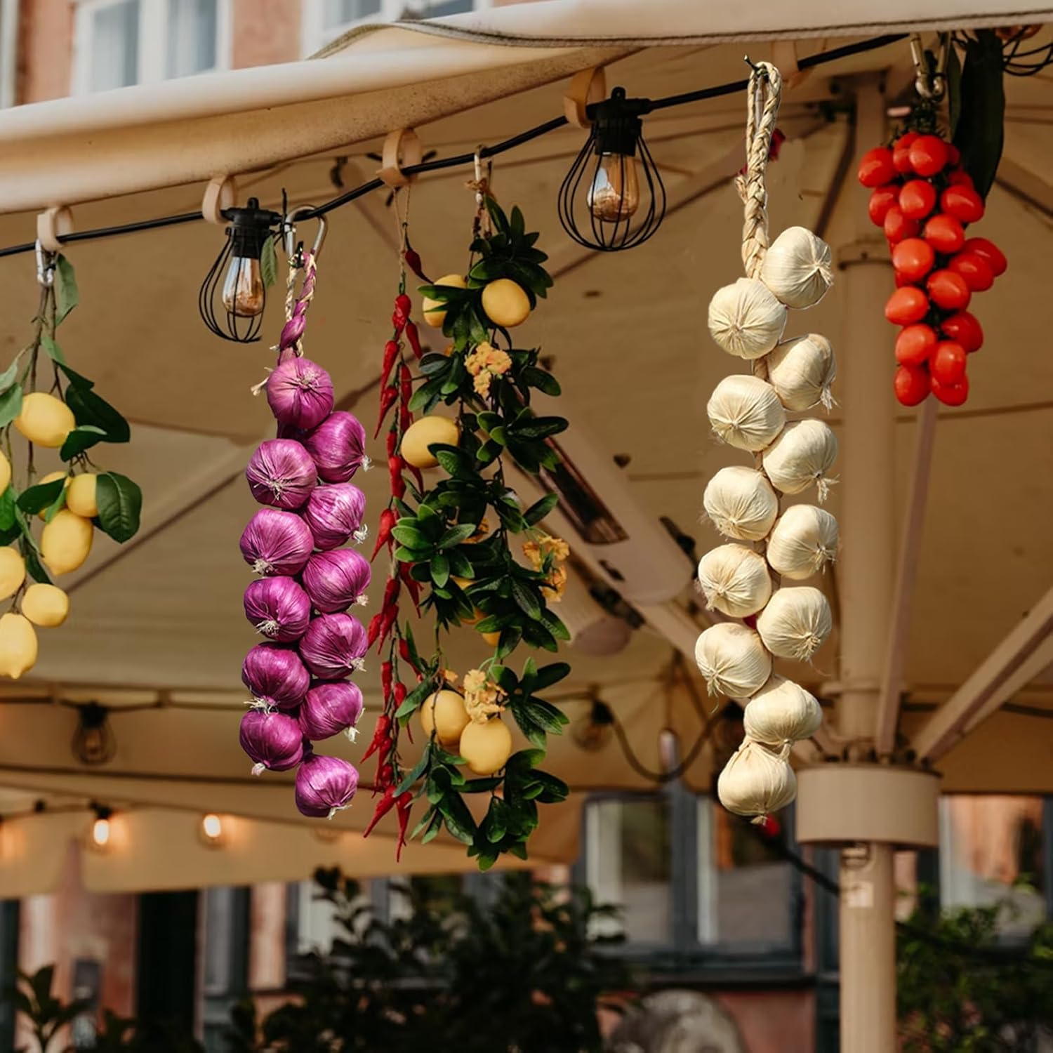 Tuxiaobu Artificial Garlic Strings for Decoration