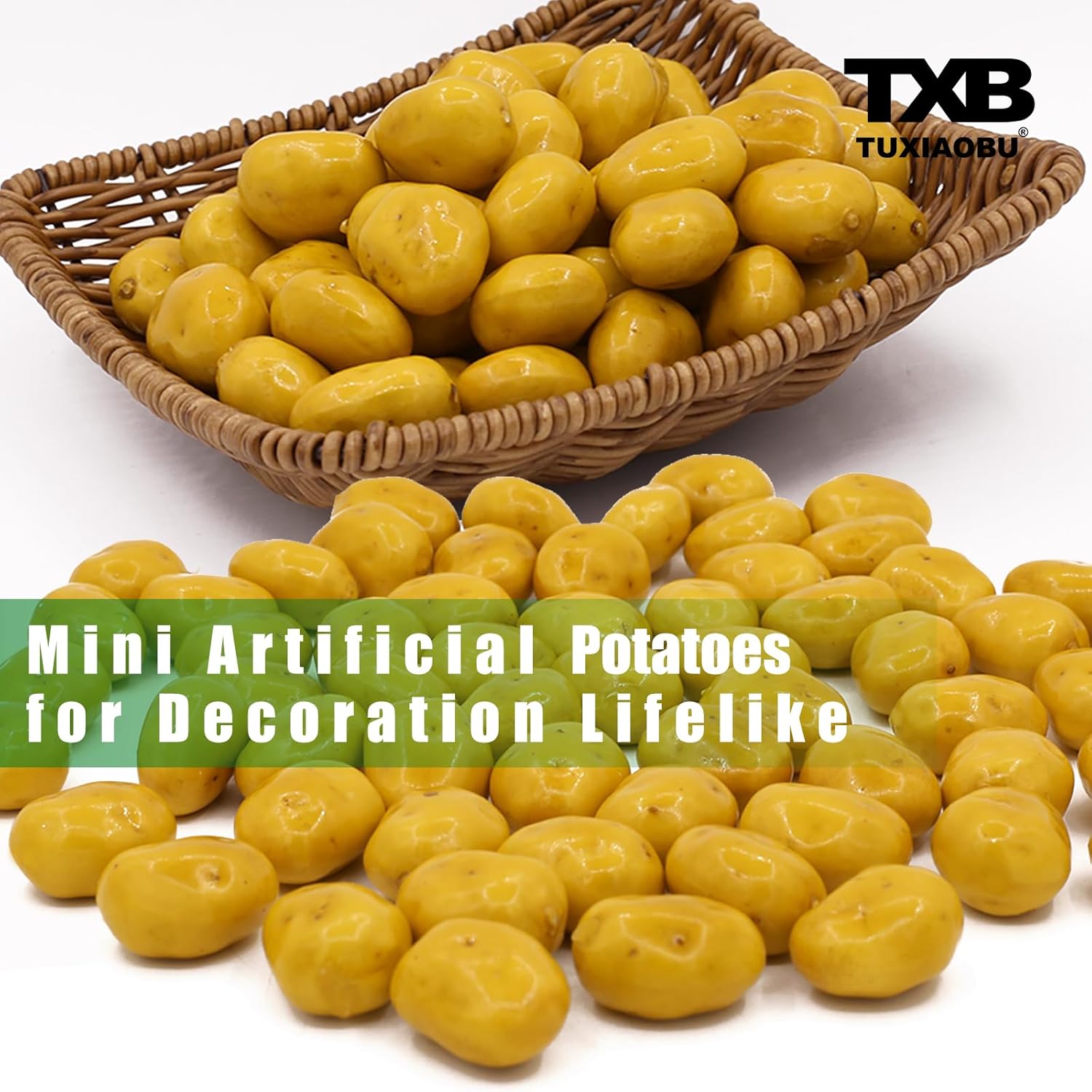 Tuxiaobu Artificial Potatoes 30 Pcs Decoration