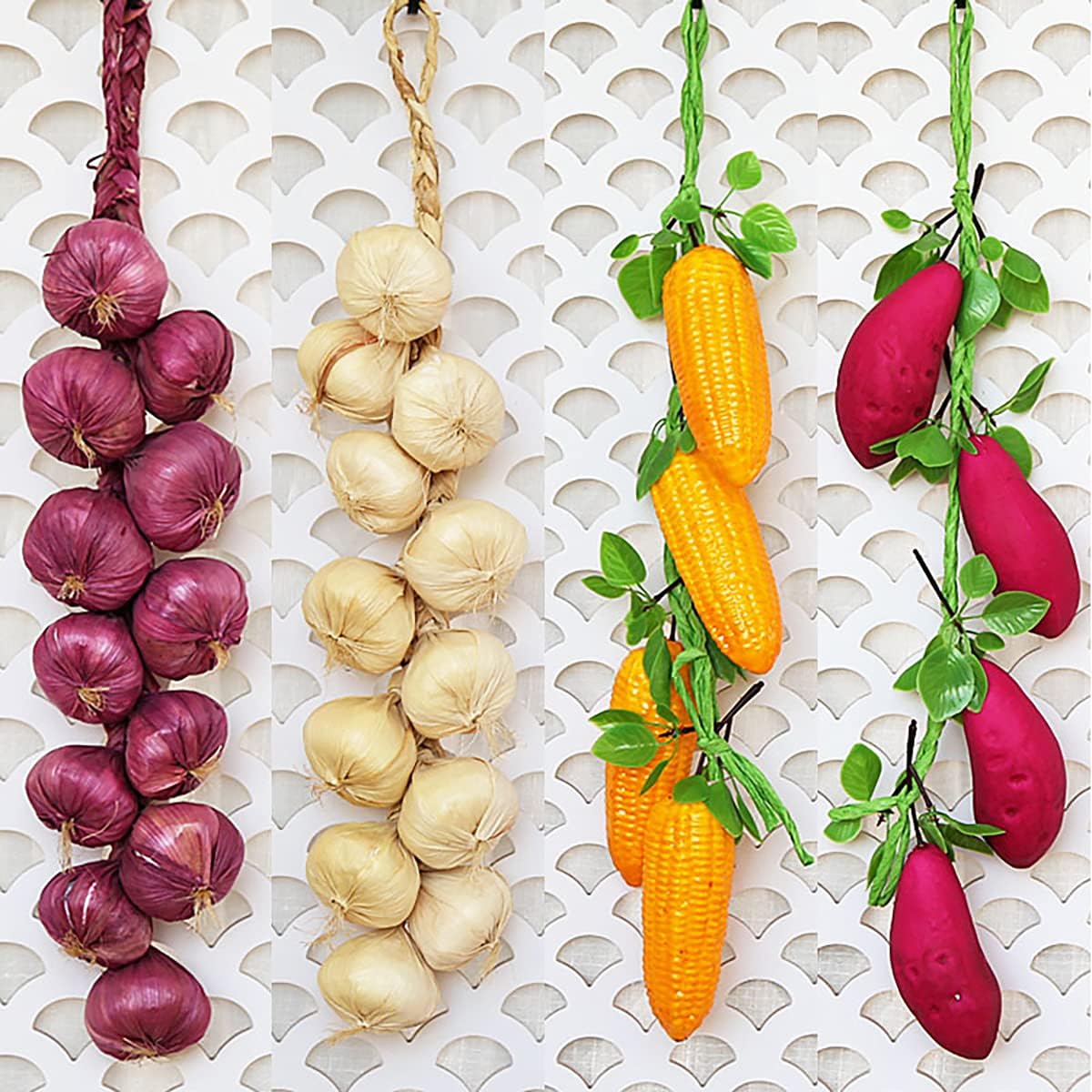 Artificial Vegetable Fruit String Set 20 Pieces