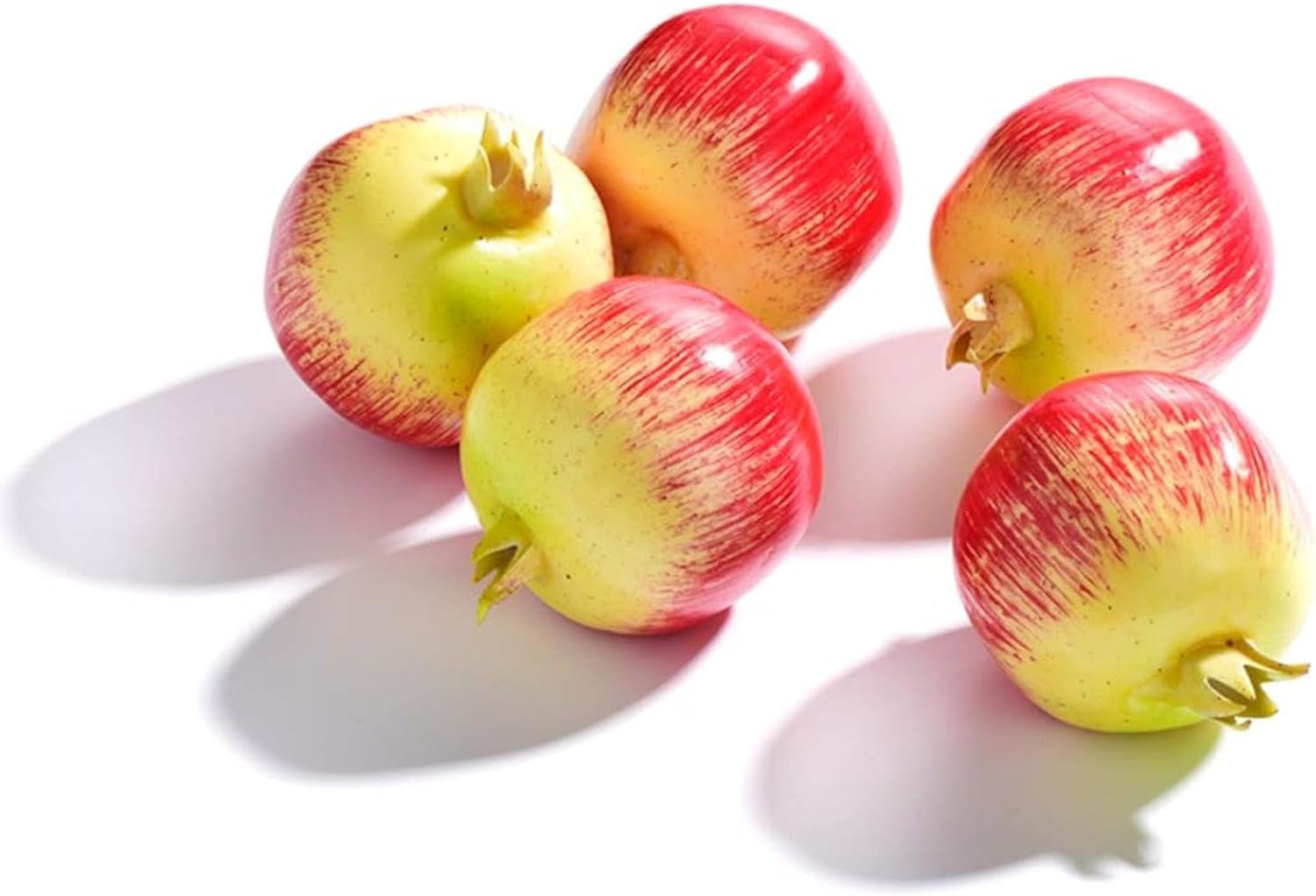 6PCS Artificial Fruits and Vegetables for Decor and Teaching