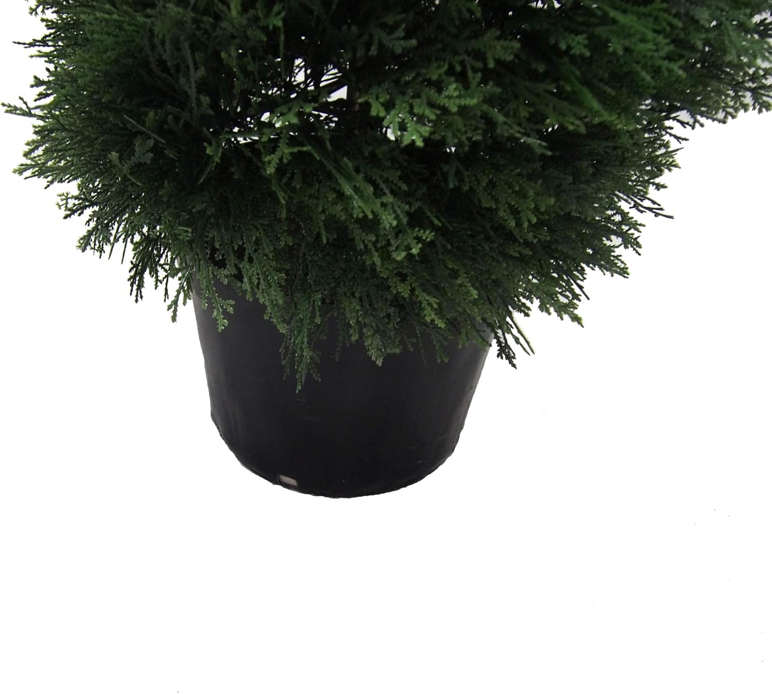 Vickerman Artificial Cedar Topiary Spiral Tree 5 Foot Tall