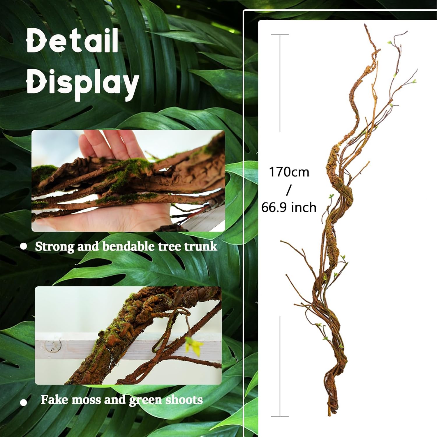Fosolasi 669in Artificial Tree Trunk with Branches