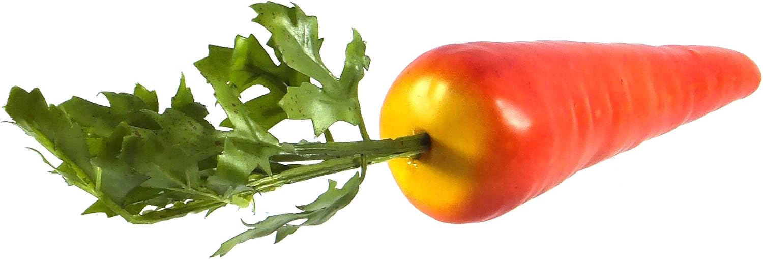 Viabella Artificial Fruits and Vegetables - Carrot Included