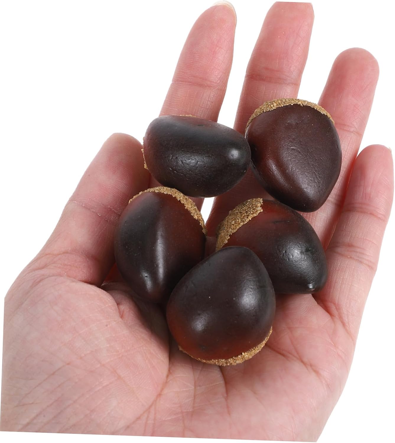 Zerodeko 60pcs Realistic Artificial Chestnut Decor