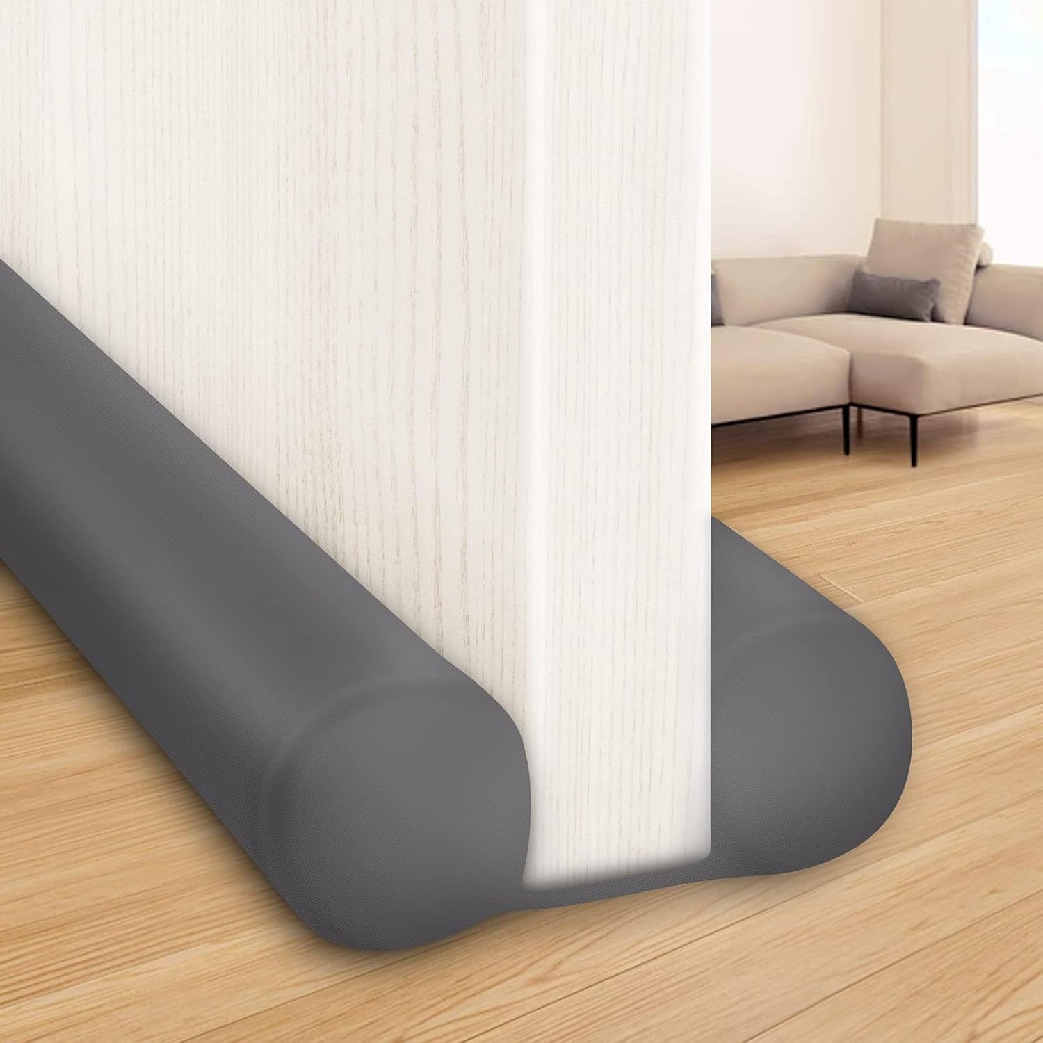 MAXTID Large Door Draft Blocker 32 Inch Grey