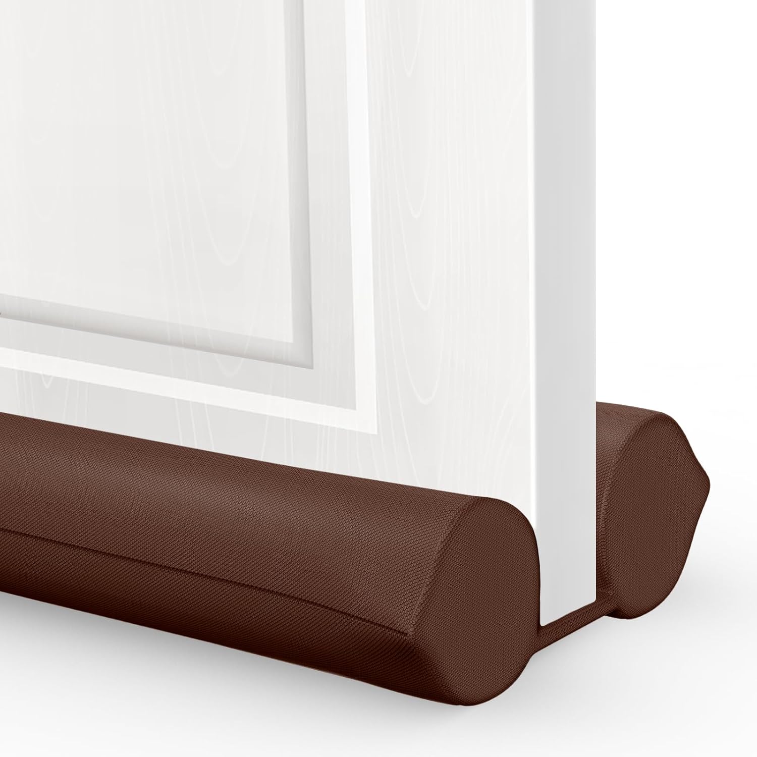 Comfyanno Under Door Draft Stopper - Brown 30 to 36 Door Fit
