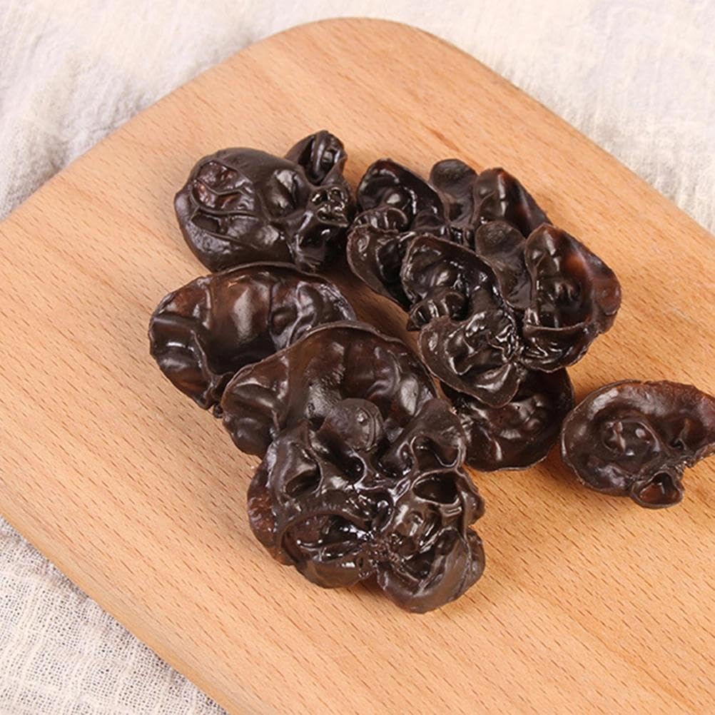 LUOZZY Artificial Black Fungus 15pc Display Props