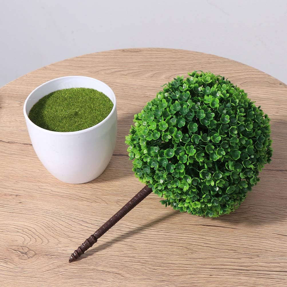 BESPORTBLE 2 Pcs Artificial Topiary Trees Farmhouse Decor