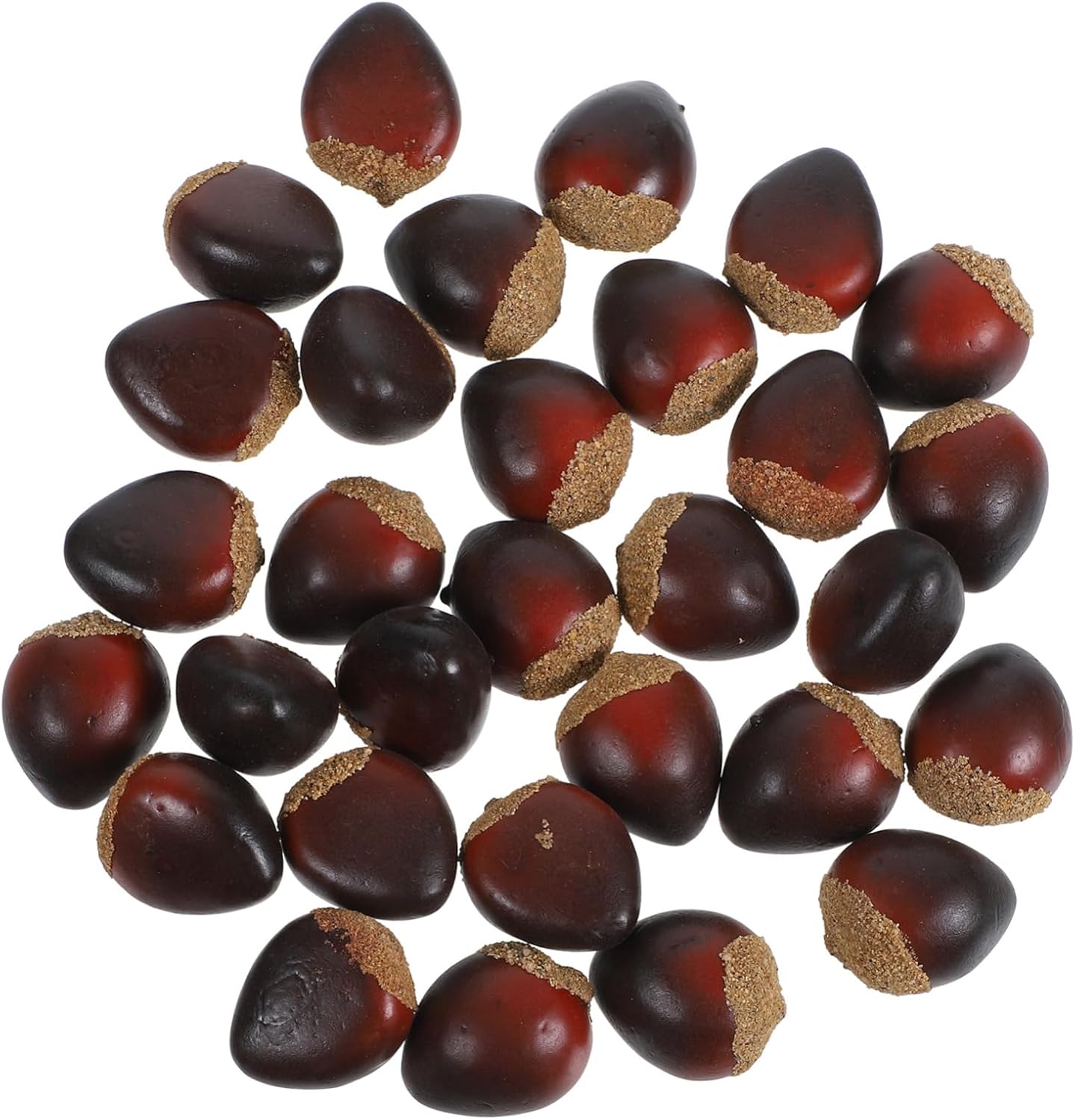 Zerodeko 60pcs Realistic Artificial Chestnut Decor