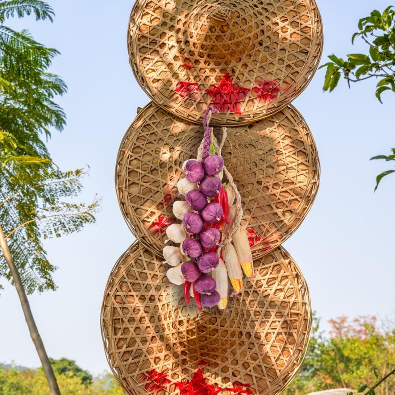 DOITOOL 4PCS Artificial Vegetables for Decoration Lifelike