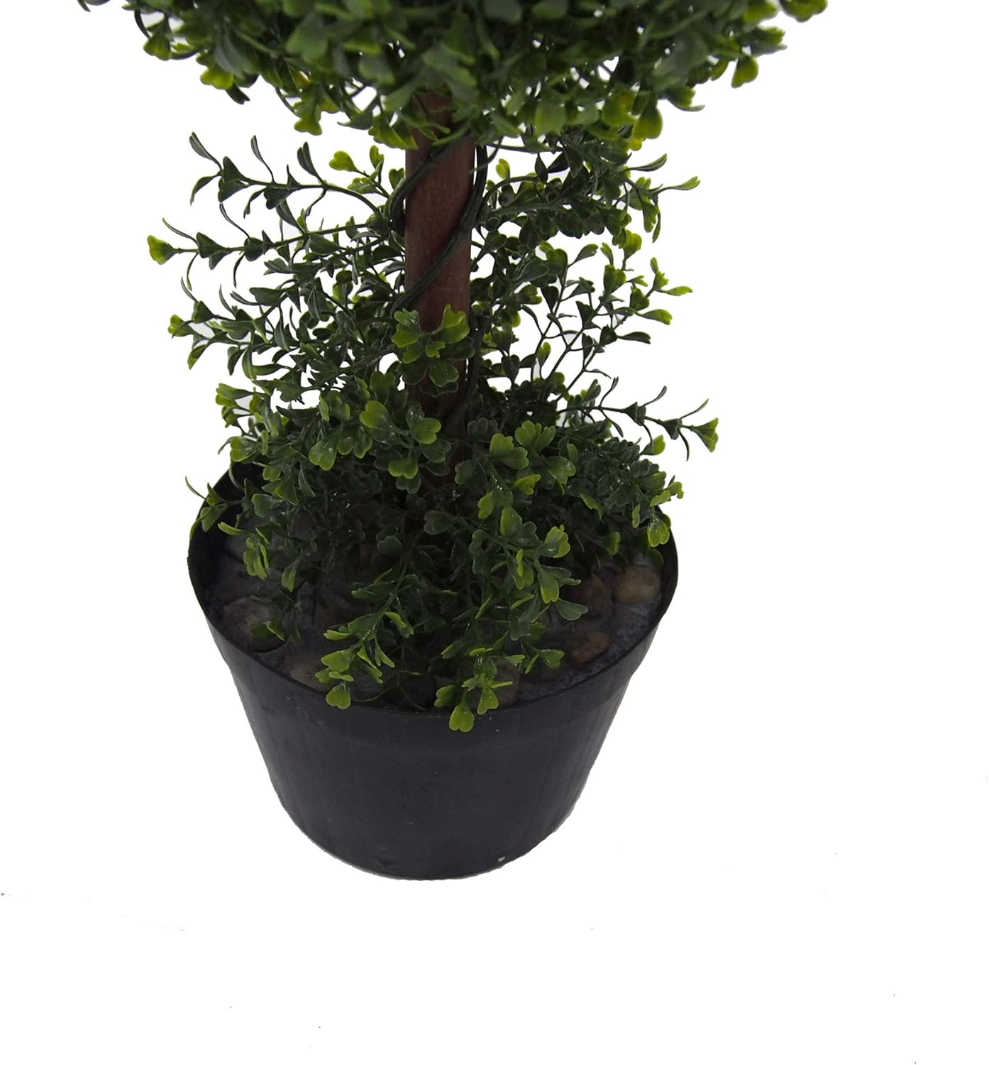 Vickerman 3 Foot Artificial Boxwood Topiary Double Ball Tree