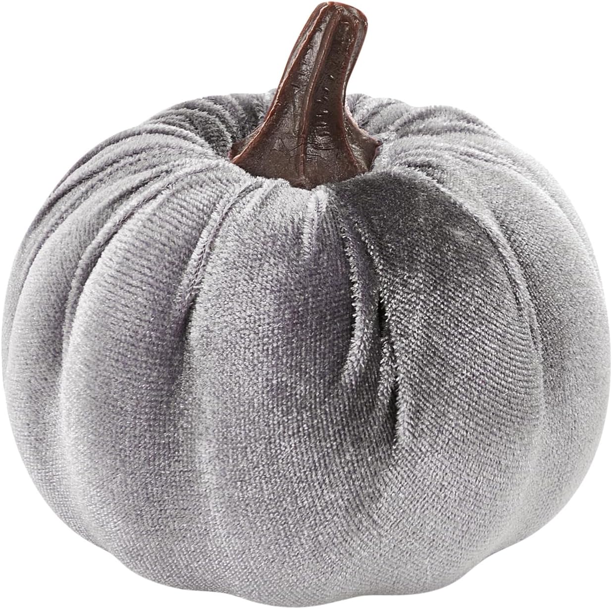 8Pcs Halloween Pumpkin Decorations Velvet Mini Pumpkins