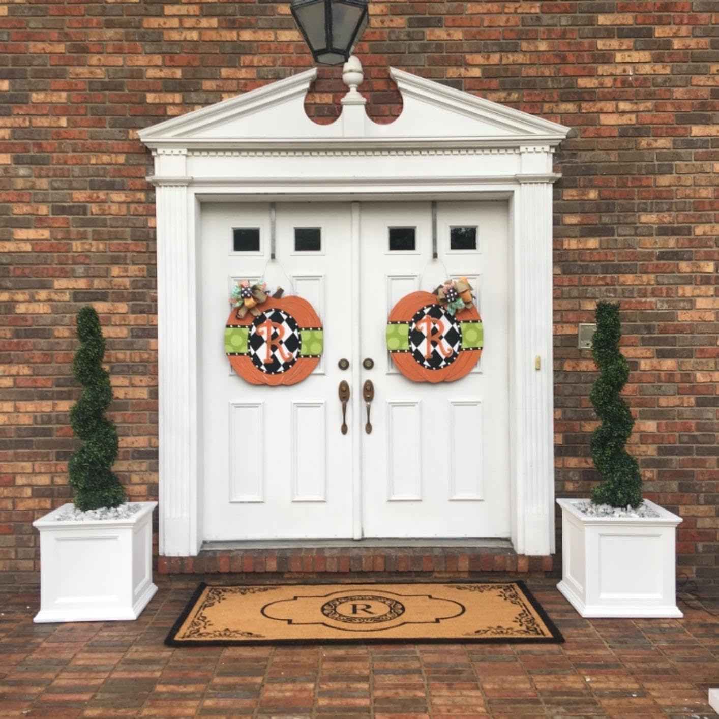 ALL SEASON GREEN 4 Spiral Boxwood Topiary Set of 2