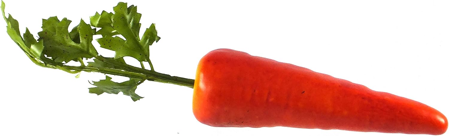 Viabella Artificial Fruits and Vegetables - Carrot Included