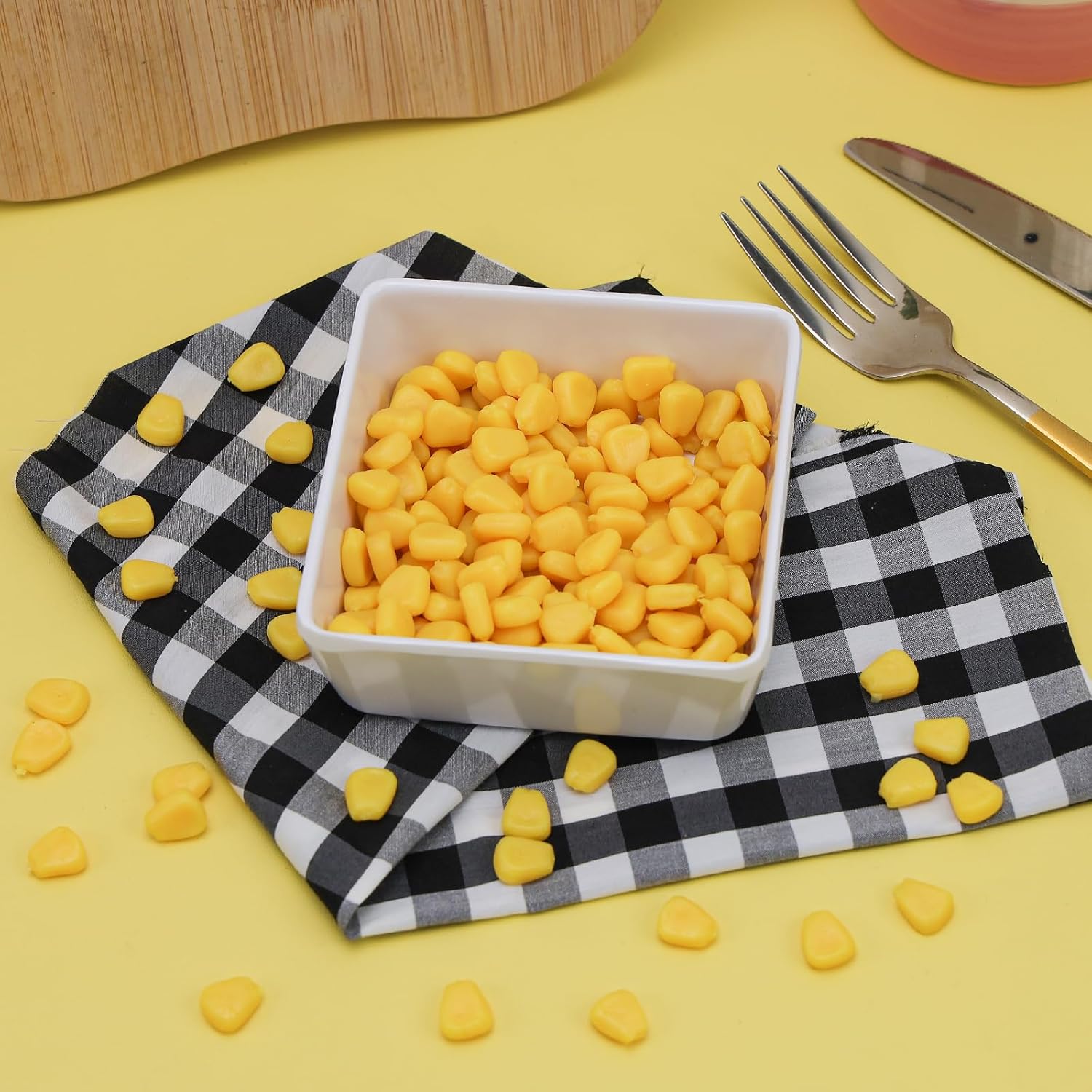 Woration Lifelike Fake Corn Niblet Artificial Decoration 50g