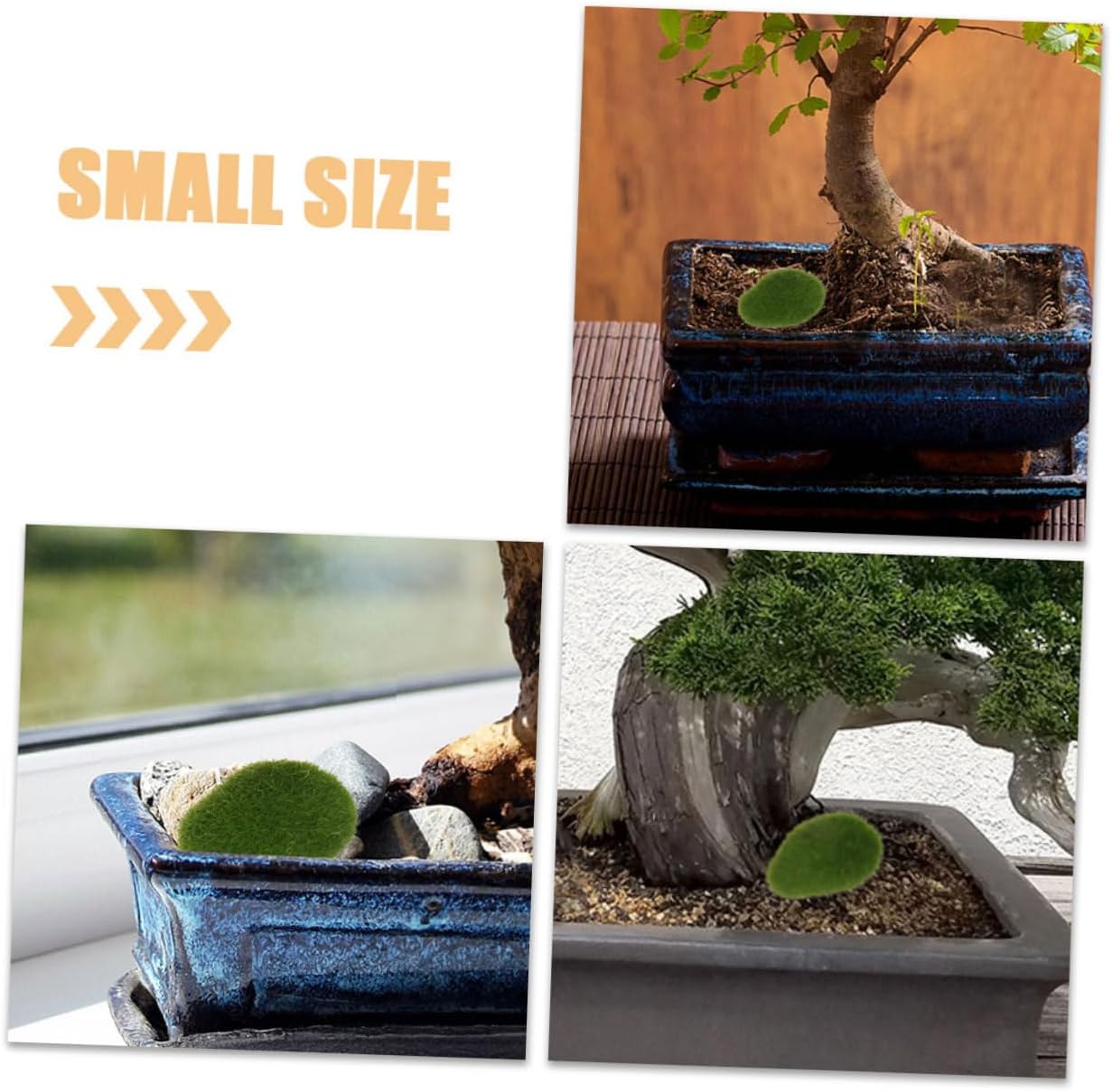 12Pcs Artificial Moss Rocks for DIY Micro Landscape Decor