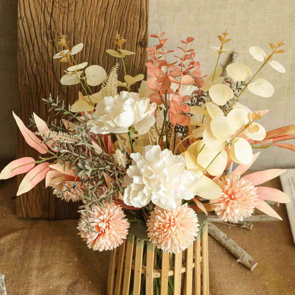KIRIFLY Artificial Flowers Wedding Bouquets Decorations