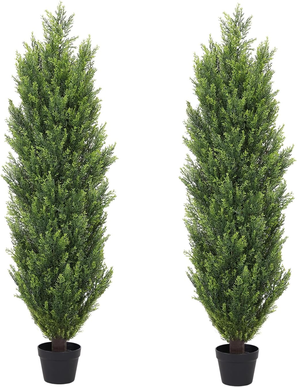The Bloom Times 4ft Artificial Topiary Trees 2 Pack