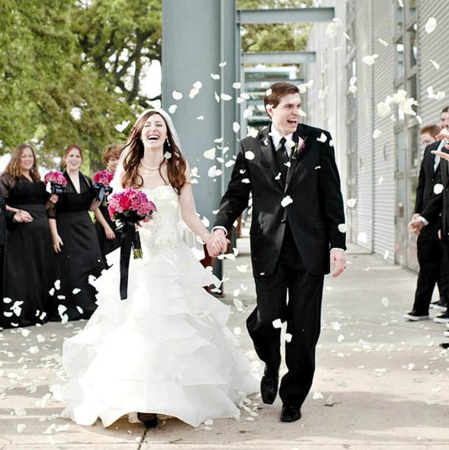 Code Florist 2200 pcs Silk Flower Rose Petals Ivory