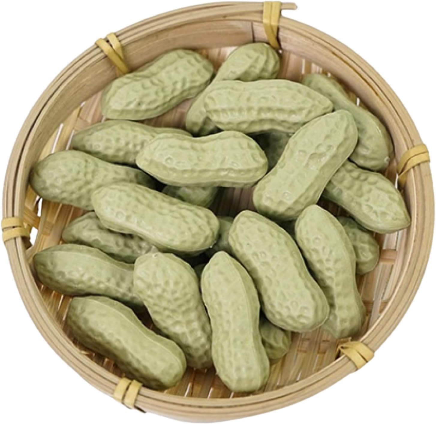 Lifelike Artificial Peanut Props 40Pcs Yellow