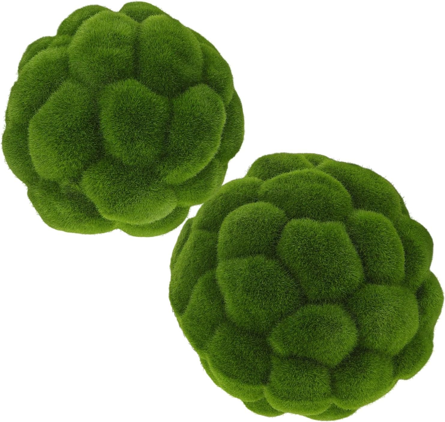 2pcs Realistic Artificial Topiary Balls for Decor