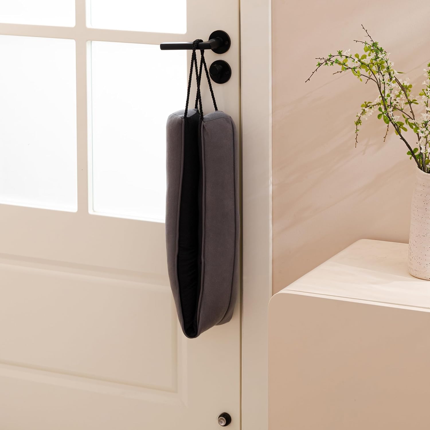 Sunolga 38 Inch Door Draft Stopper with Removable Cover
