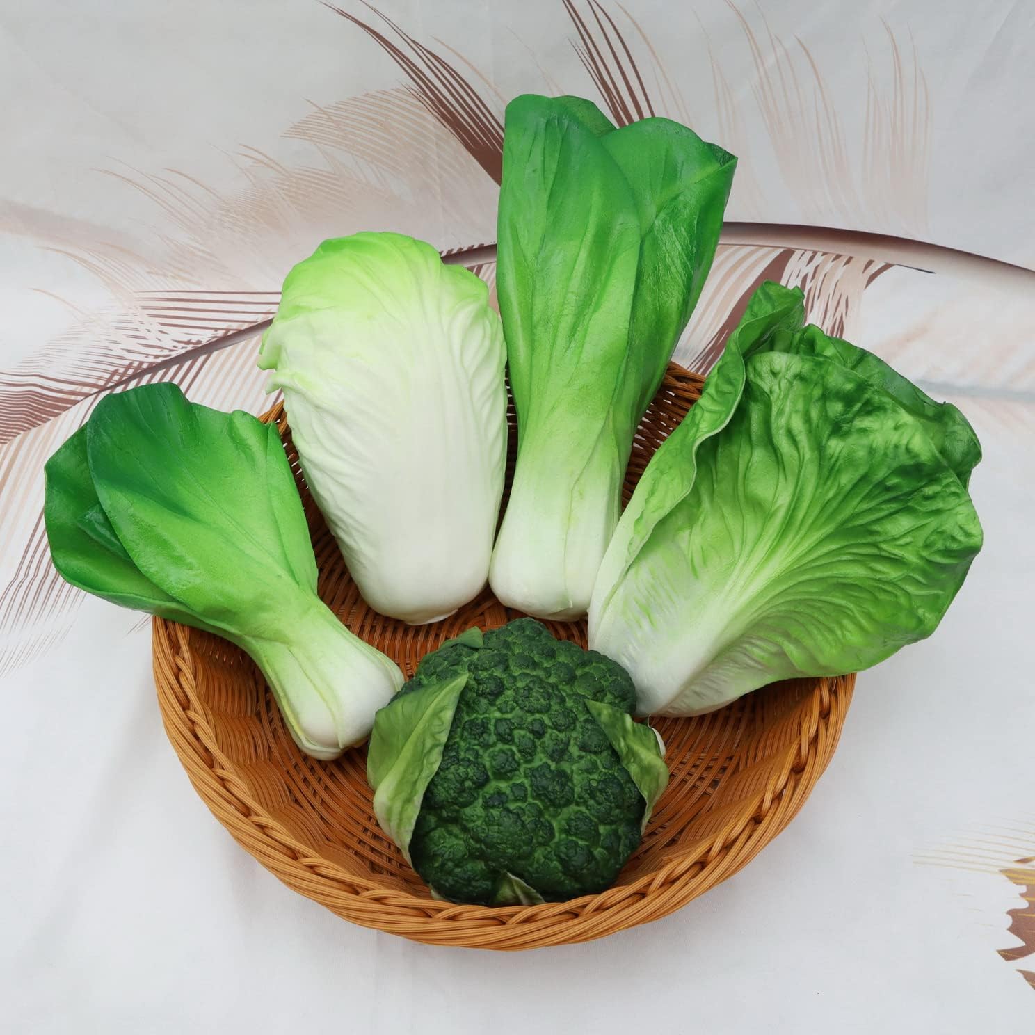 Woration Realistic Artificial Vegetable Set 5pcs
