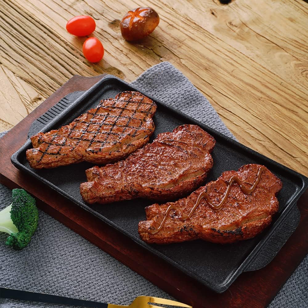 Realistic Cooked Steak Artificial Beef Decor