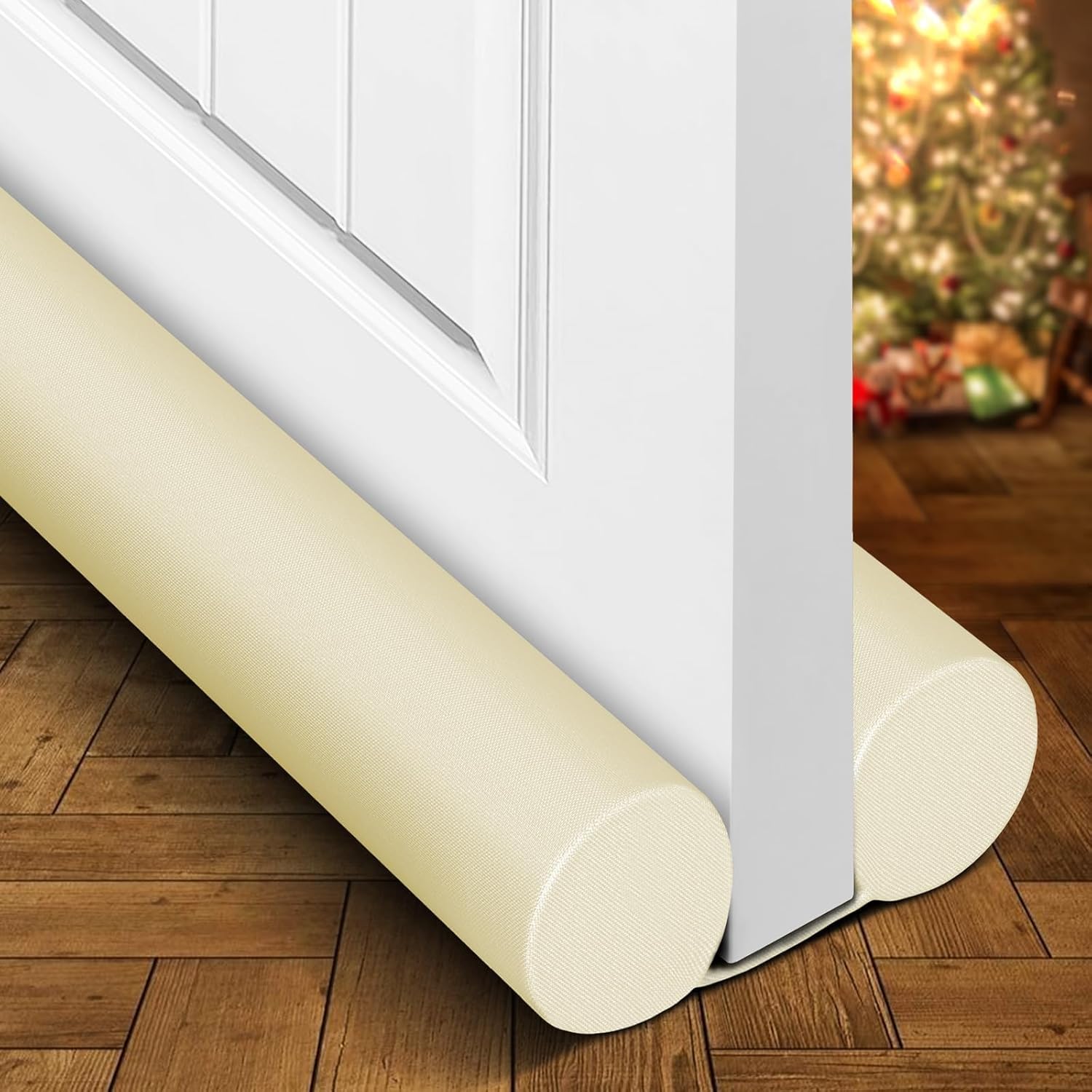 Holikme Two-Sided Draft Stopper Door Sweep for Home Comfort