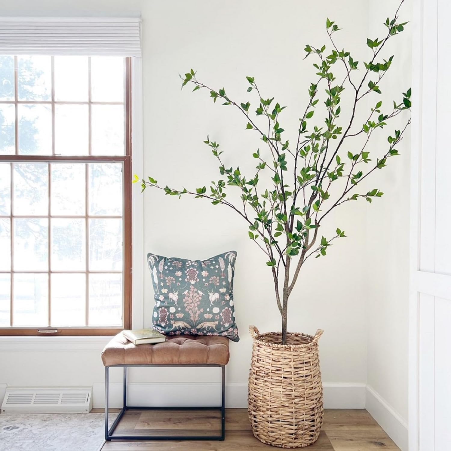 Nearly Natural 65ft Minimalist Citrus Artificial Tree